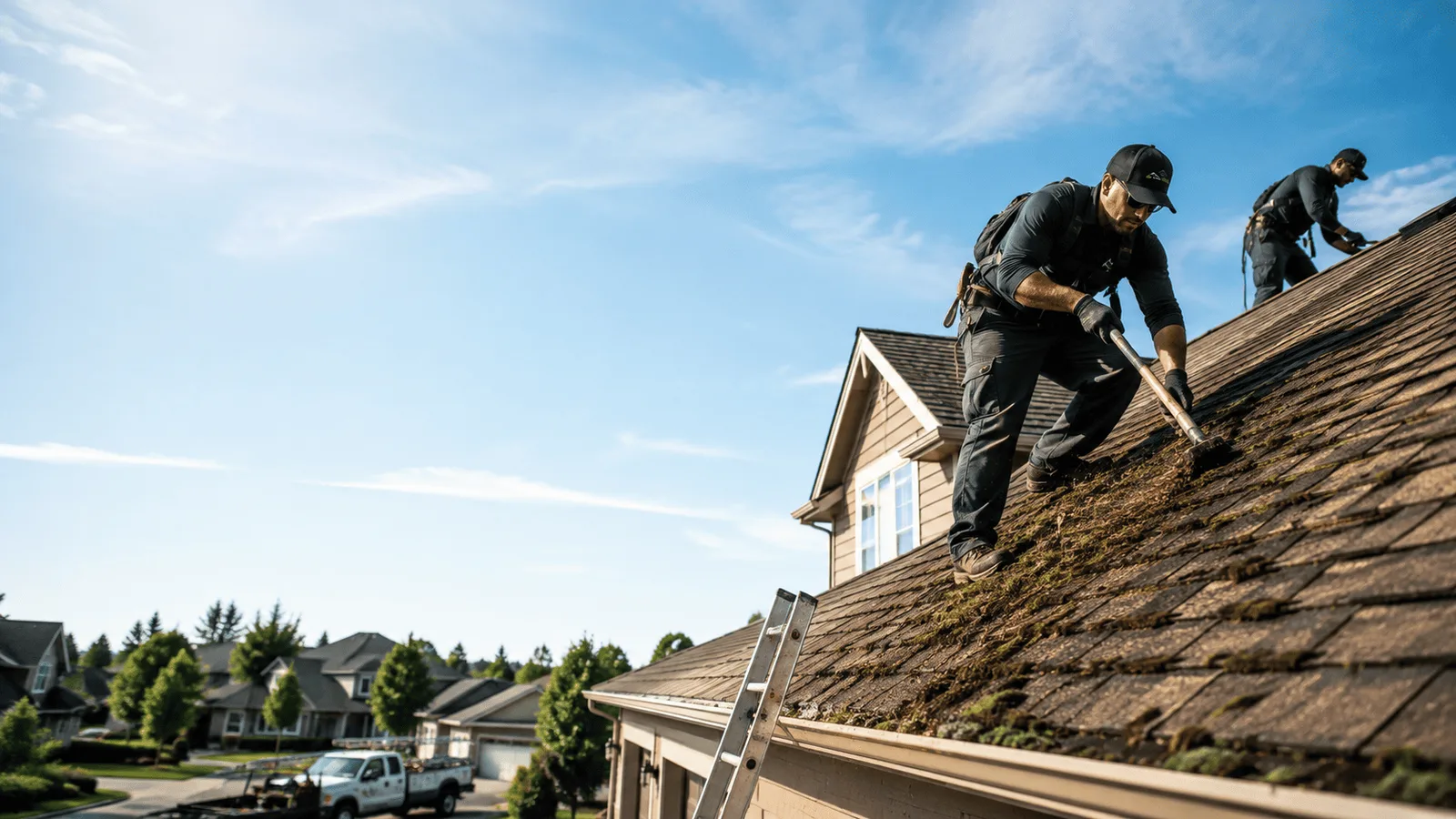 Roof Moss Removal in Rice, WA near me